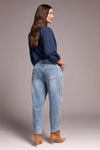 Audrey Girlfriend Barrel Jeans