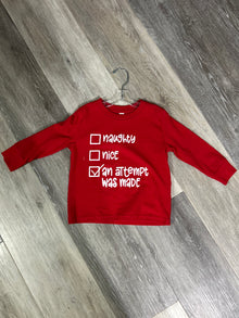  Kids - Naughty/Nice Longsleeve Tee