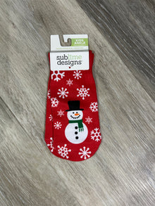  Kids Snowman Socks