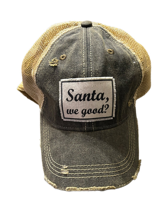 Santa, We Good? Cap