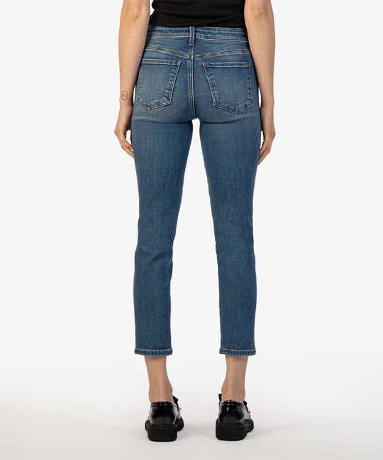 Catherine High-Rise Ankle Straight Jean