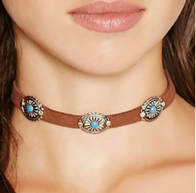  Girls Hippie-Chic Western Choker Necklace