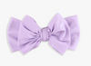 RuffleButts Lavender Swim Bow Headband