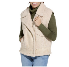  Sleeveless Sherpa Vest