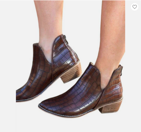 VANISH-Brown Croco