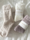 Fall Holiday Stocking Stuffer Soft Cozy Socks (JETSY-SOLID)