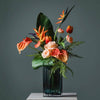 Pack of 5 Stems Real Touch Medium Open Tulip