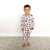 Brady Football 2-Piece Bamboo Set Kids Pajamas