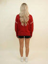 'NEBRASKA' WHIP STITCH SWEATER