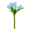 Pack of 5 Stems Real Touch Medium Open Tulip