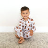 Brady Football 2-Piece Bamboo Set Kids Pajamas