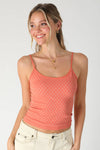 NIKIBIKI White Polka Dot Strap Cami