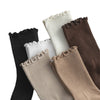 Flounce Solid Color Simple Sweet Socks MK2BLW6W8FSO263