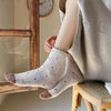 Cute Polka Dots Ruffle Crew Socks 6W8FSO546