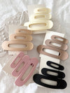 Minimal Matte Snap Hair Clip Set (DIVO)