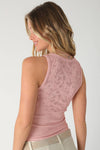 NS8484 - Lace Illusion Crew Neck Top