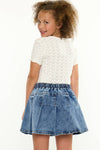 YOUTH PLEATED MINI SKORT-