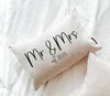 Mr. & Mrs. Est. 2026 Pillow