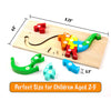 Montessori & Educational Wooden Puzzle Toy- Assorted