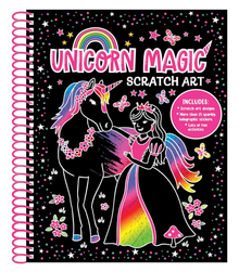 Unicorn Magic Scratch Art & Stickers Activity Pad