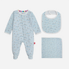 BA BA BABY BLUE MODAL 3PC GIFT SET