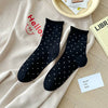 Polka Dot Simple Rolled Socks MK2BLW6W8FSO259