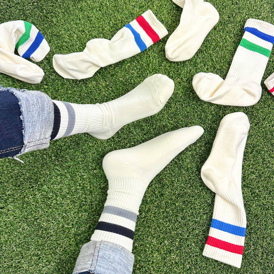 Women's Crew Retro Style 3 Socks