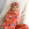 Penny Chickens Baby Swaddle Blanket