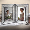 Vintage Stained Glass Wedding Photo Frame- J Devlin Pic 126