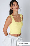 NS8396 - Double Lace Square Crop Top