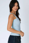 Lace Textured Square Top