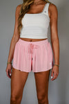 Flutter Away Butterfly Shorts - Petal Pink