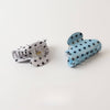 Beau - Simple Dot Pattern PVC Claw Clip