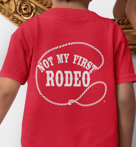 Husker Volleyball "Not My First Rodeo" Tee