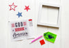 God Bless America Diamond Art Kit