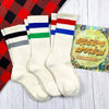 Women's Crew Retro Style 3 Socks