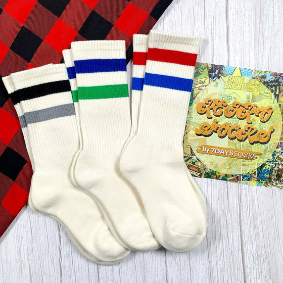 Women's Crew Retro Style 3 Socks