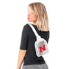 NCAA Nebraska Cornhuskers Clear Mini Sling