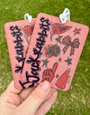 Custom game day spirit car fresheners