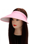 Seamless Basic Wide Brim Clip-On Sun Visor