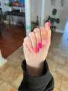Happy Hearts Piggy Press-on Nails