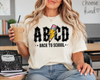ABCD Back to School Teacher Shirt