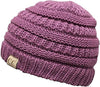 Kids No Pom Beanie (Lavender)