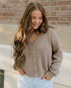 Fern Sweater Cardigan - Mocha