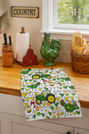 JOHN DEERE Chicken Tea Towel
