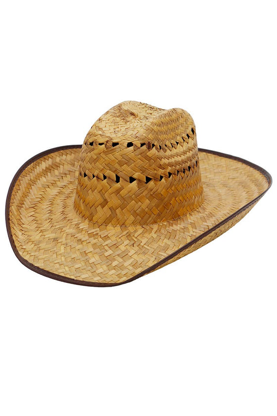 Kids Cutter Crown Relaxed Taco Brim Cowboy Hat