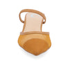 Allana Pointed Toe Kitten Heels In Mesh