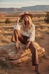 Scuba Wide Leg Pants