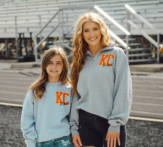 KC Football Quarter Zip