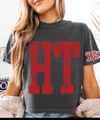 Grunge Stretch w/ Sleeve Flag---ANY TEAM ANY COLORS
